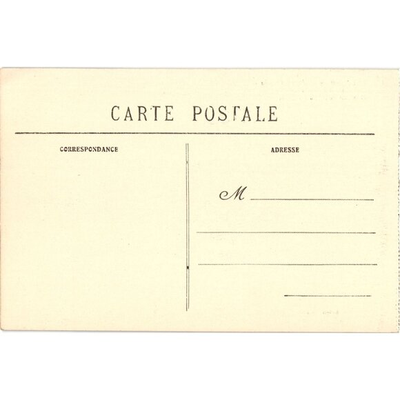 Grenoble Pont Suspendu Quai Perriere Sainte Marie dEn Haut Postcard Black White - Picture 2 of 2